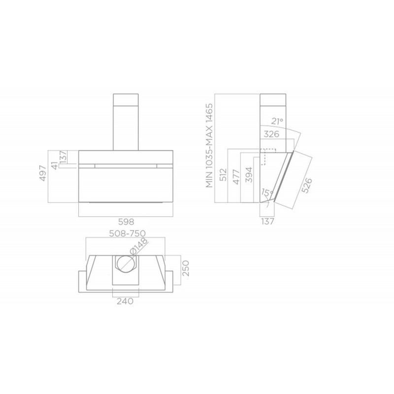 Elica boxin ix a 60 схема встраивания