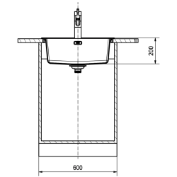 FRANKE SID 610 biela