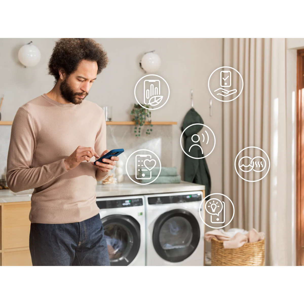 Aktualizácie v reálnom čase a cielené rady s aplikáciou Electrolux