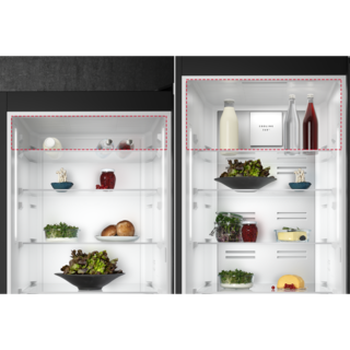 Objem chladničky na novej úrovni s MultiSpace